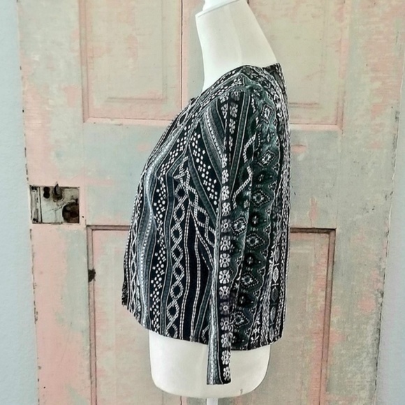 Make Offer Raga Embroidered Boho Jacket Medium - Picture 6 of 9